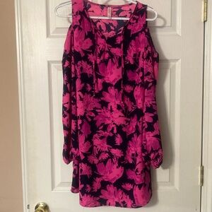 Xhilaration size medium cold shoulder lightweight dress